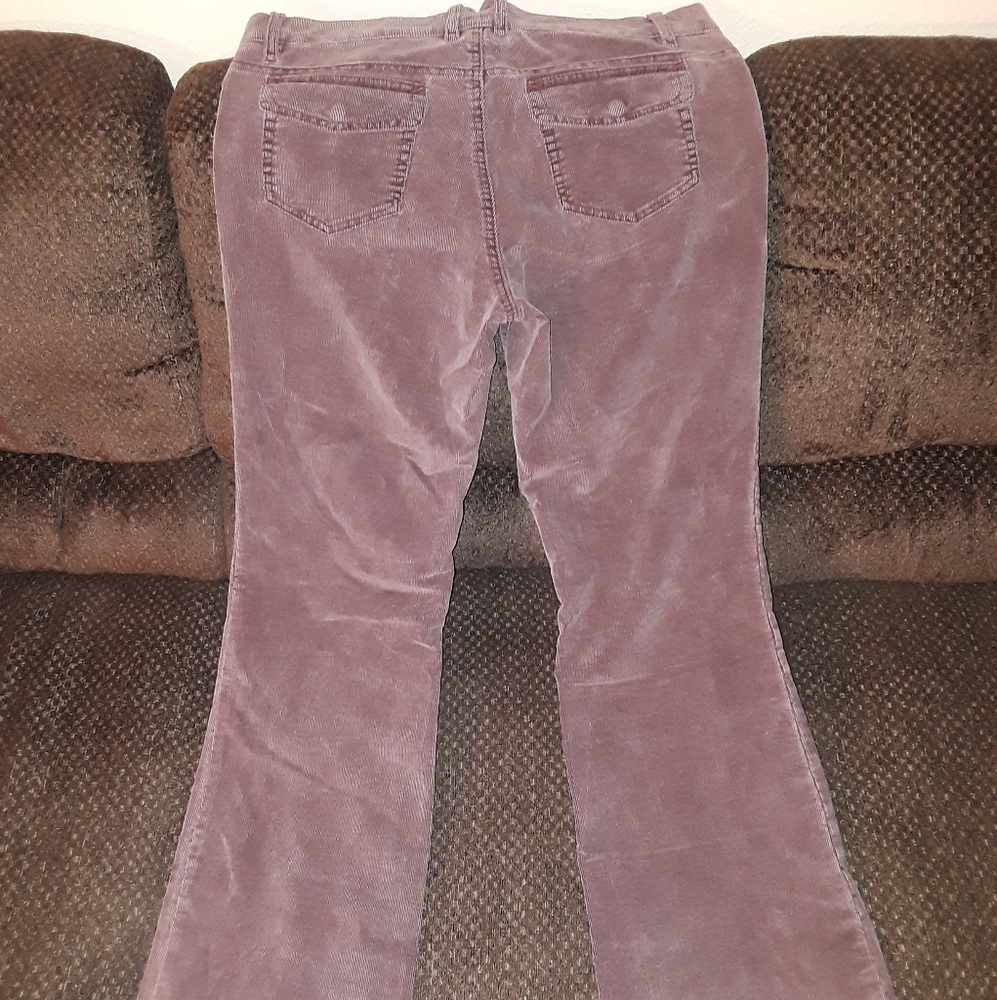 GAP 16L Plum Corduroy Pants Long Inseam